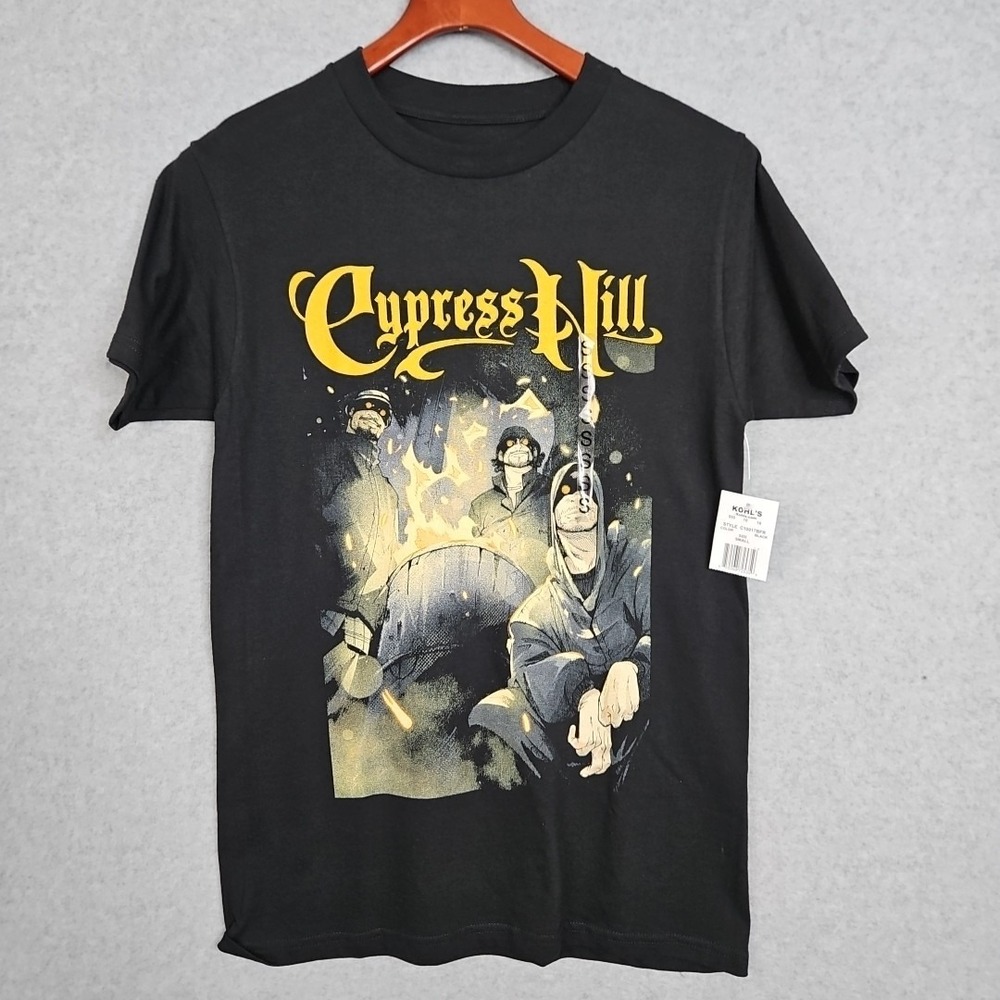 Cypress Hill Black Short-Sleeve T-shirt ‎ Men's Size Small New